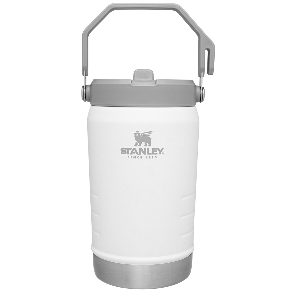 Stanley IceFlow 40 oz Stainless Steel Tumbler in Polar White with Flip Straw Lid