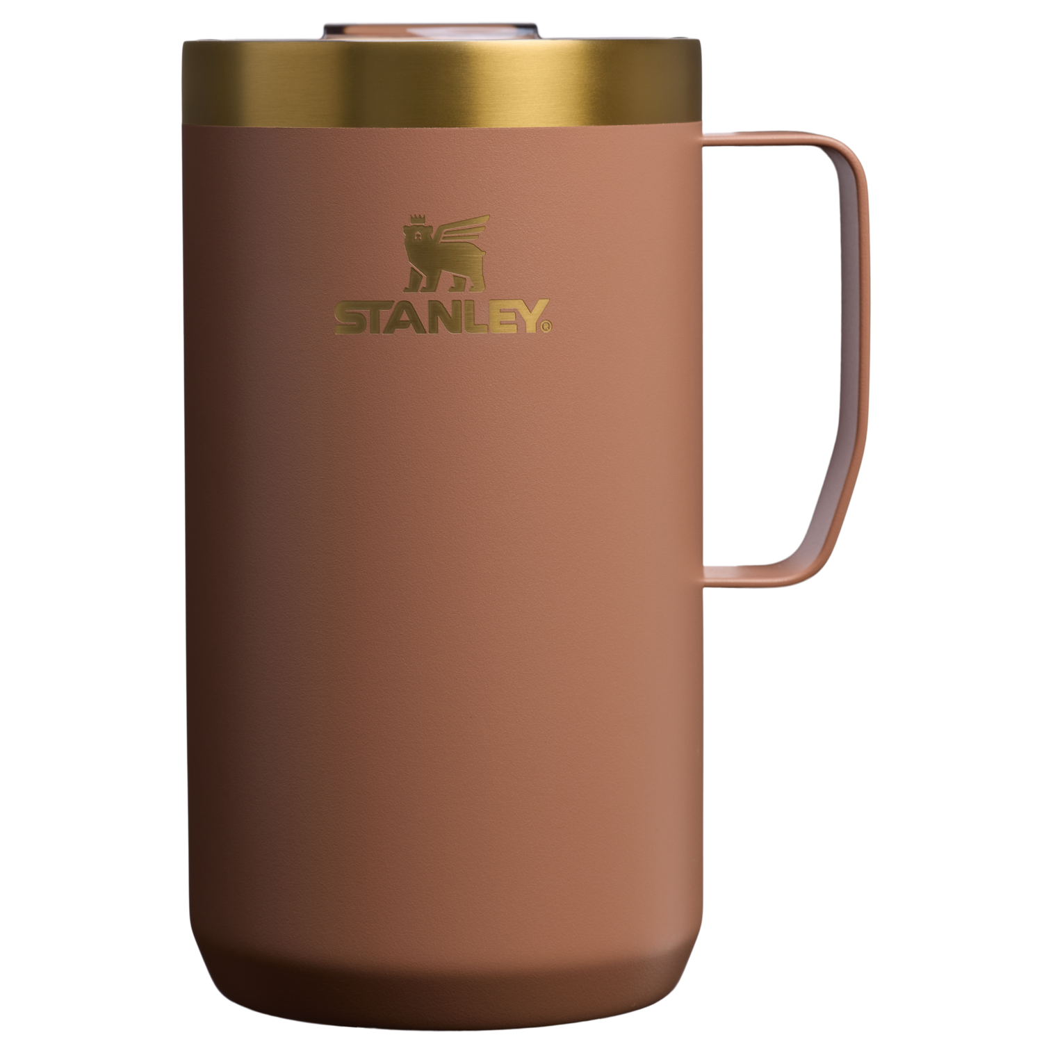 Stanley 24 OZ Everyday Insulated Camp Mug In Mocha Latte Brown