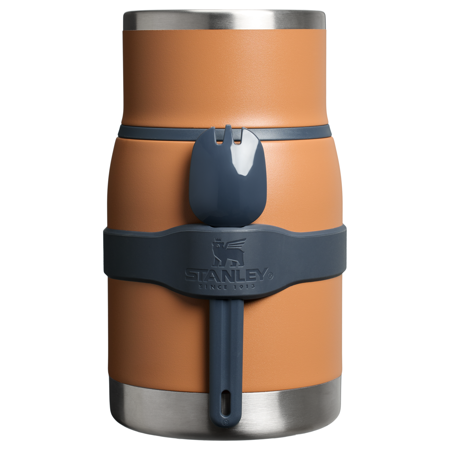 Stanley Adventure To-Go Insulated Food Jar With Spork 24OZ In Toast Tan