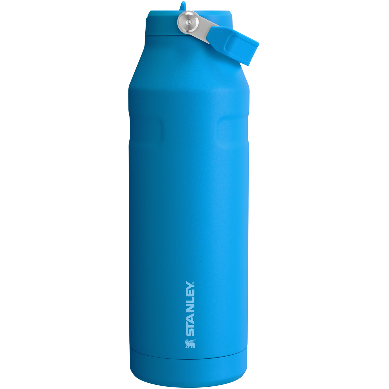 Stanley IceFlow Aerolight stainless steel water bottle in Azure with Flip Straw