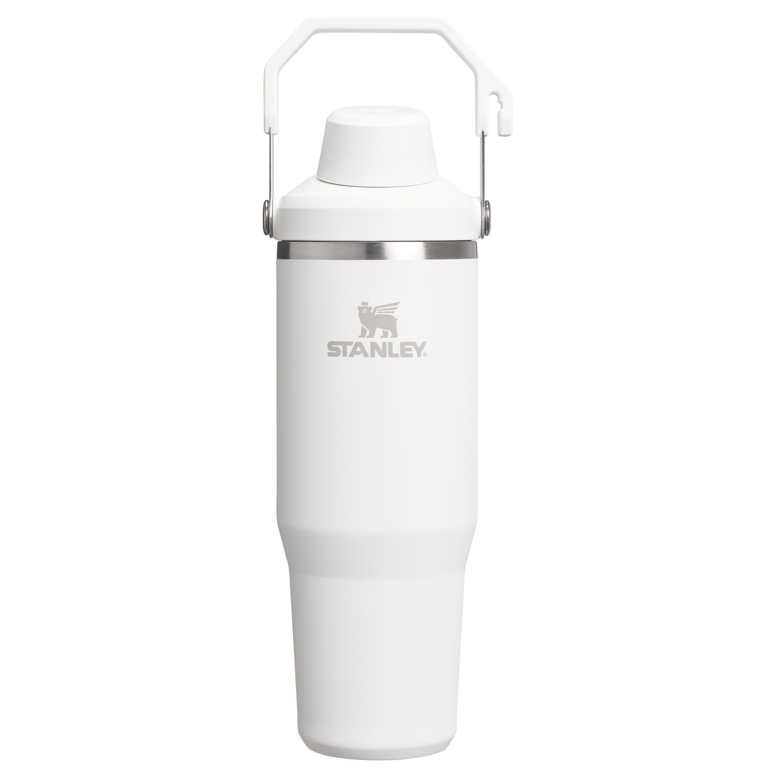 Stanley 30 OZ IceFlow Fast Flow Tumbler In Frost White