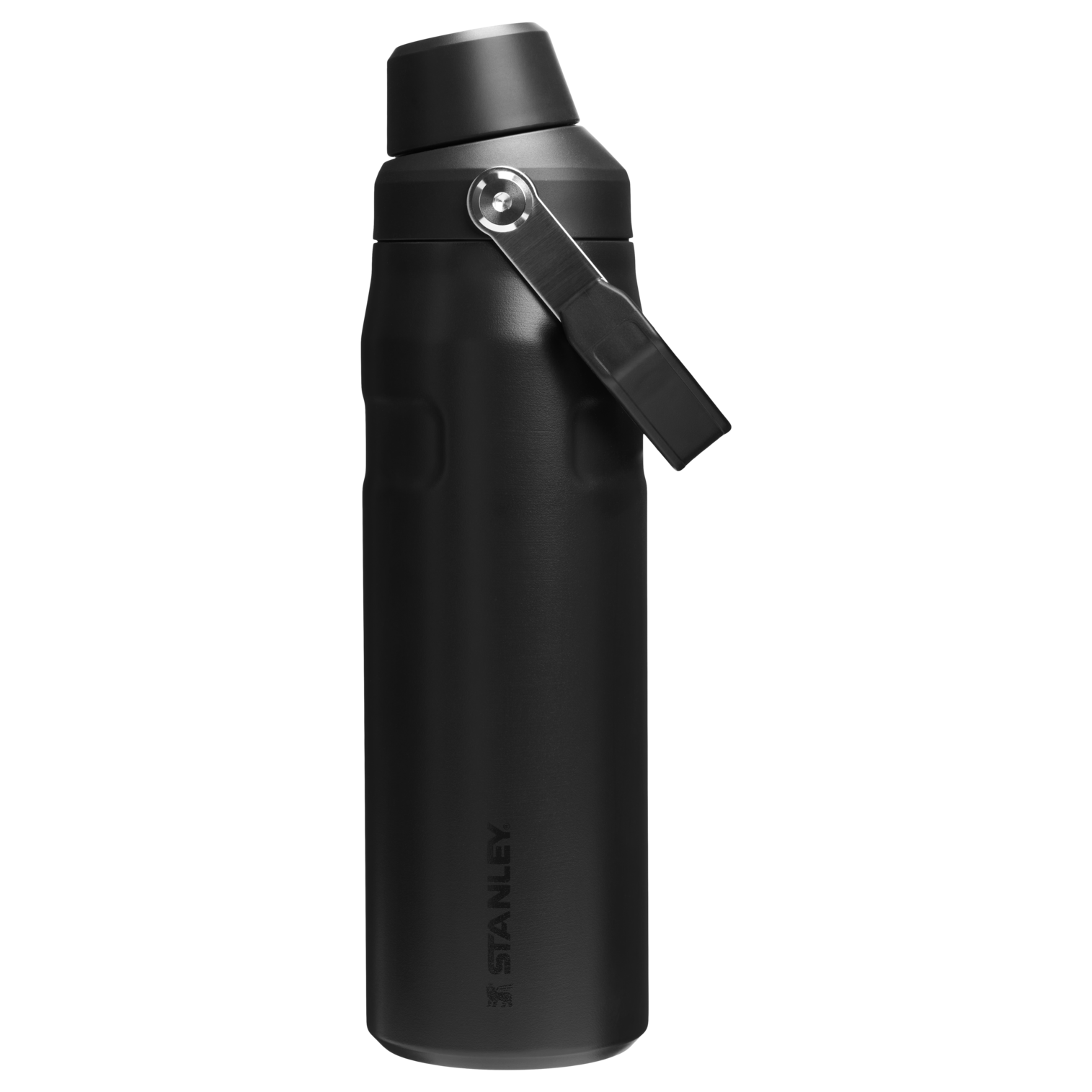Stanley 24 OZ IceFlow Aerolight Stainless SteelWater Bottle In Black