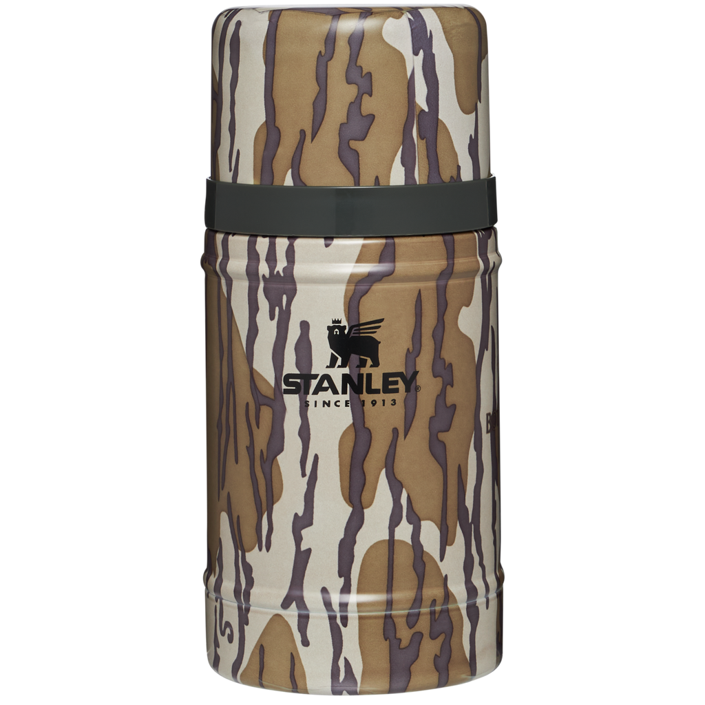 Stanley Legendary Classic Vacuum Sealed Food Jar In Bottomland Camo