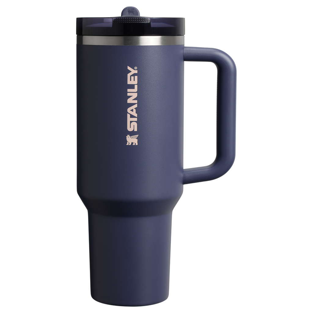 Stanley 40 OZ Flipstraw ProTour Stainless Steel Tumbler In Blue Corn Paisley