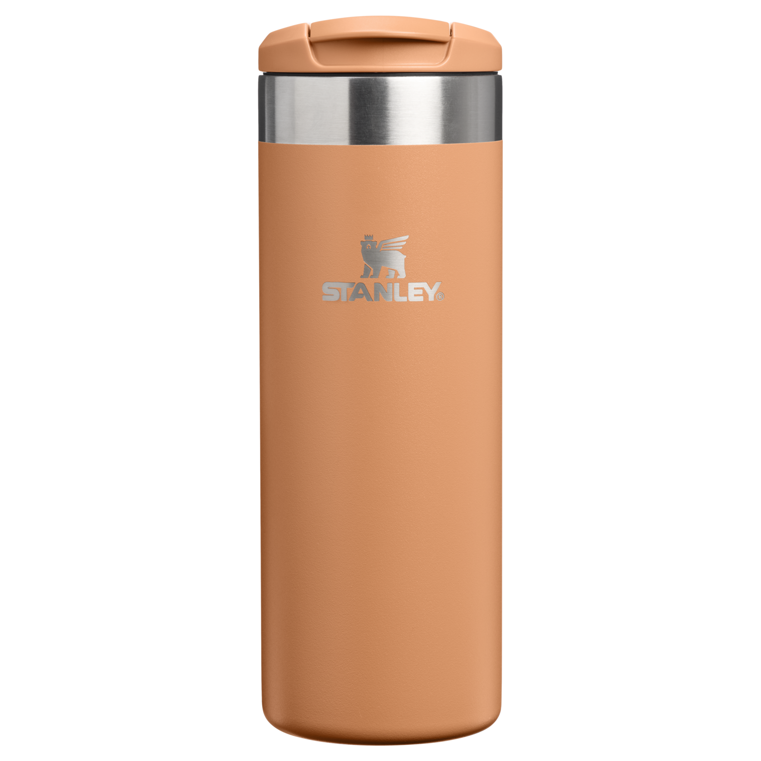 Stanley 16 OZ Transit Flip Top Stainless Steel Mug In Toast Tan