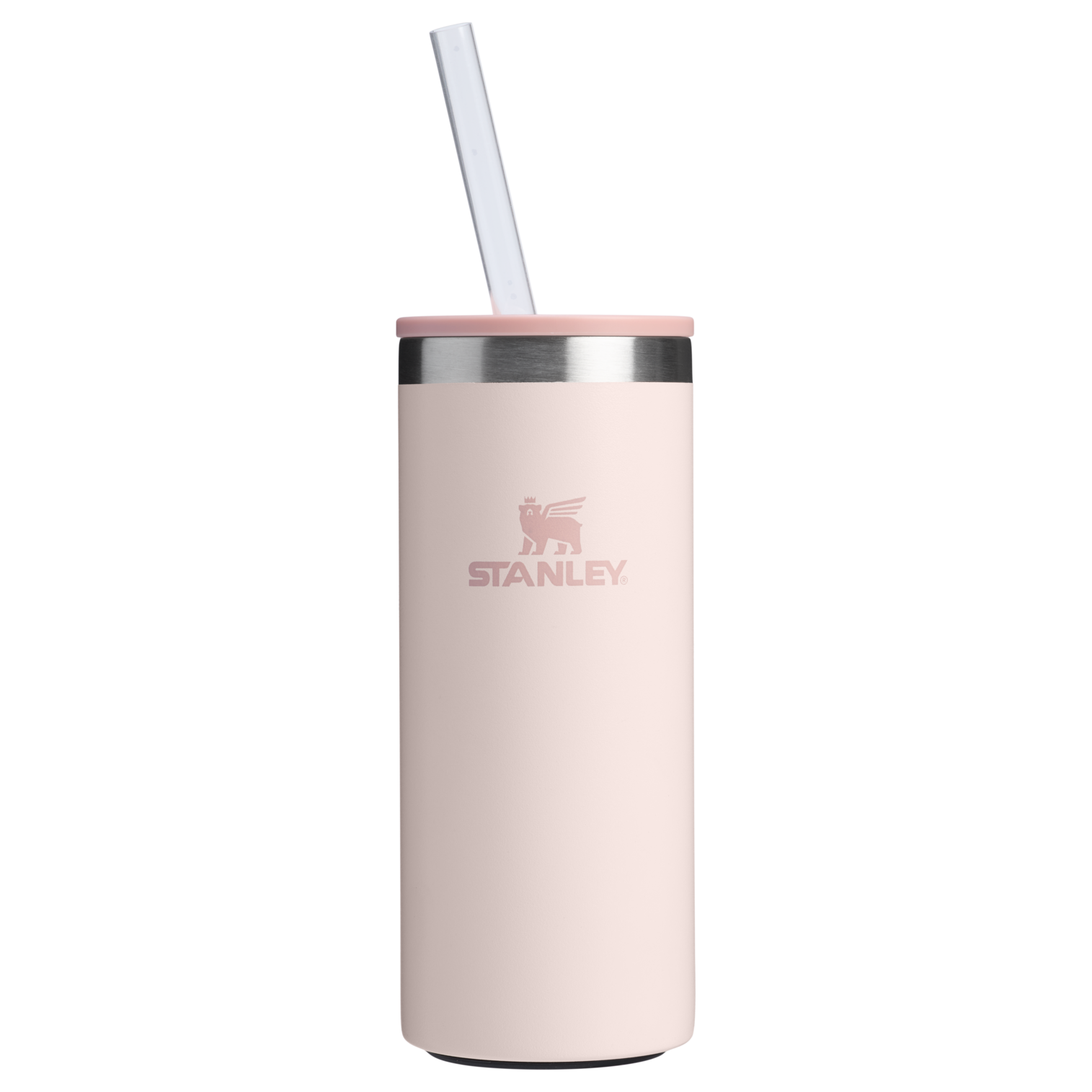 Stanley 10 OZ Everyday Silm Can Cooler Cup In Rose Quartz Pink