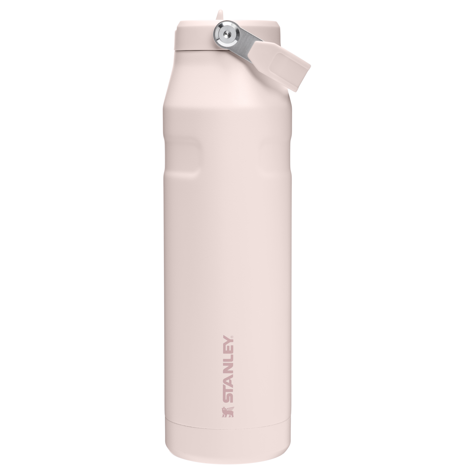 Stanley 36 OZ IceFlow Aerolight Water Bottle WIth Flip Straw In Rose Quartz Pink