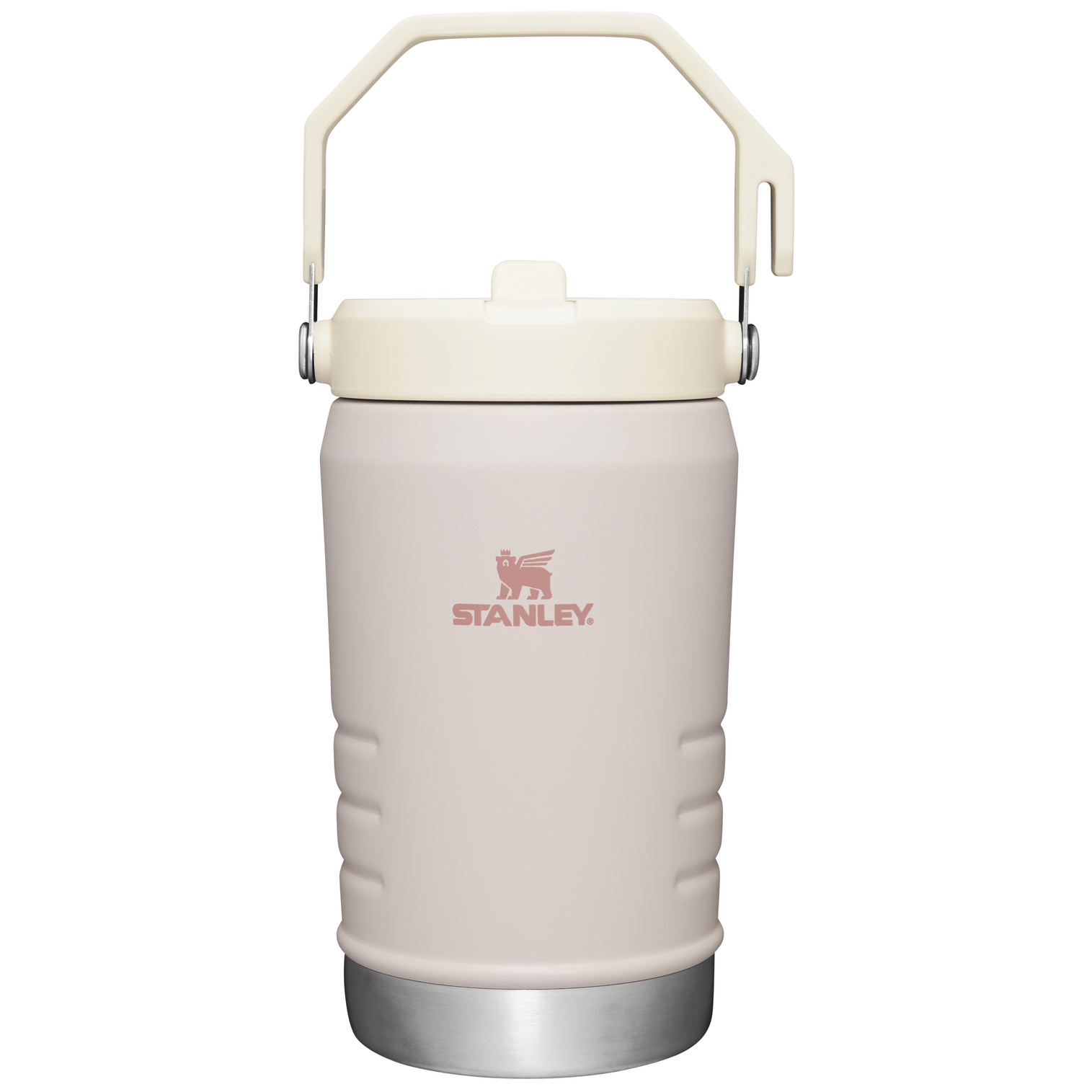 Stanley IceFlow Flip Straw Jug 40OZ in Rose Quartz