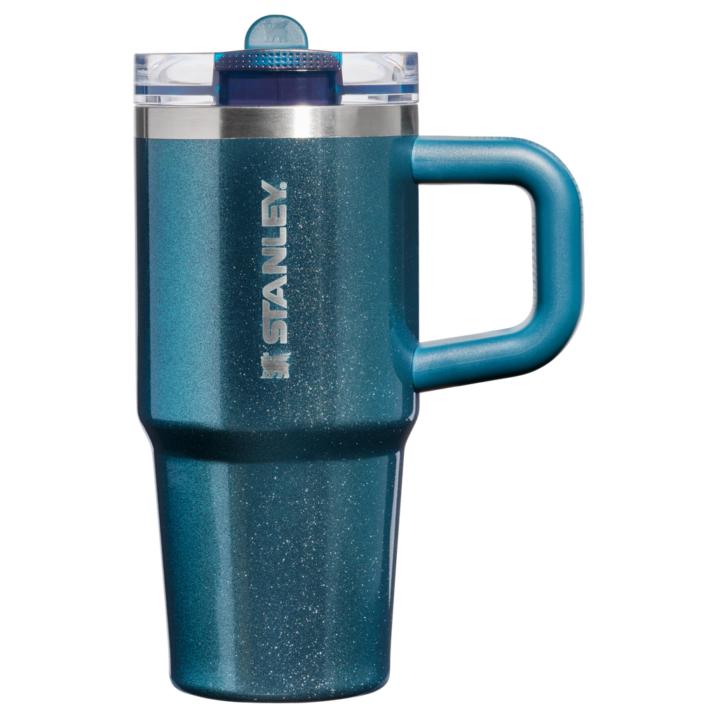 Stanley 14 oz ProTour Flip Straw Tumbler In Ponderosa Shimmer Blue