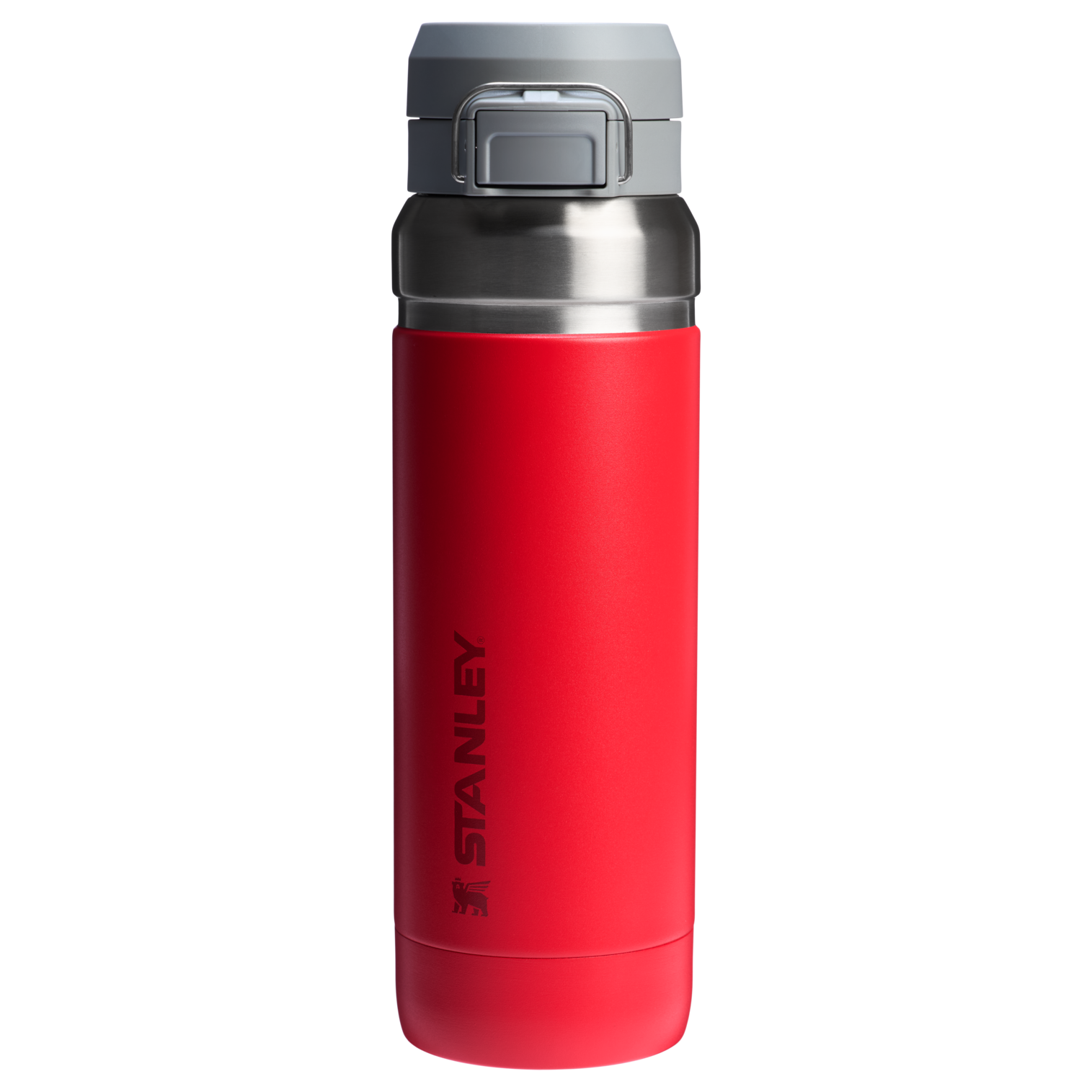 Stanley 24 OZ Quick Flip GO Water Bottle In Chili Red