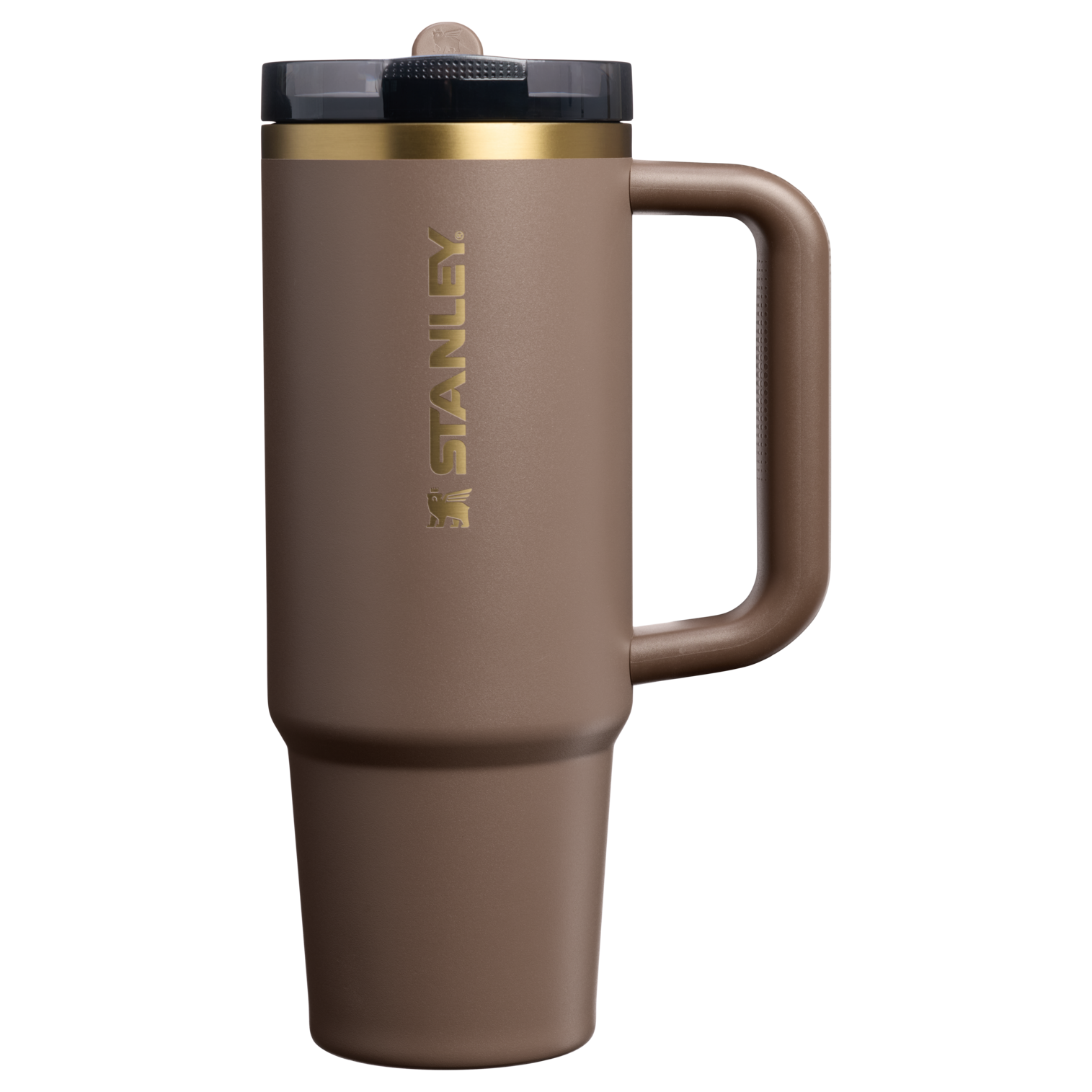 Stanley 30 OZ Quencher ProTour Flip Straw Tumbler In Espresso Brown